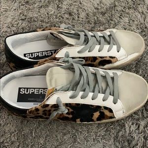 Golden Goose superstar leopard